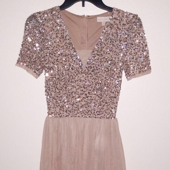 Pink sequin dress - Picture 4 of 6